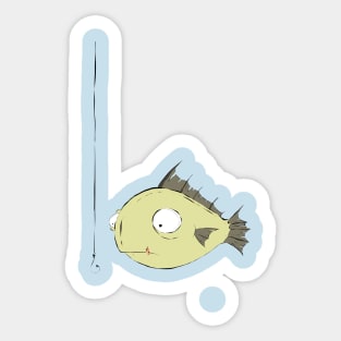 Hooked Sticker